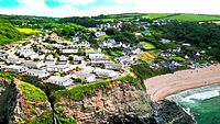 Tre-saith, Ceredigion - Tresaith in Wales - too much tourism and danger of landslide of rocks 33