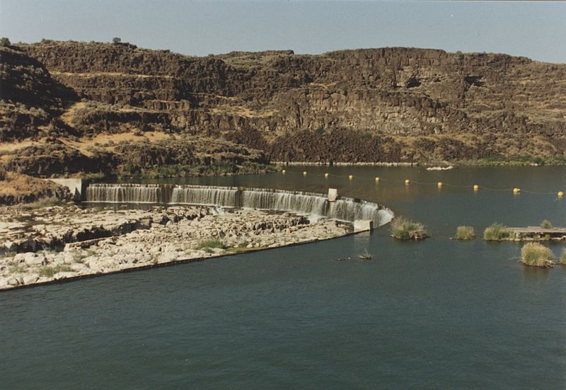 Twin Falls Dam 1989