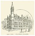 US-NY(1891) p598 NYC, COLUMBIA COLLEGE