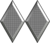 Cadet lieutenant colonel insignia