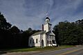 Union Church, also used as town hall, Durham, Maine