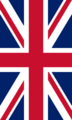 Vertical flag of the United Kingdom (3-5)