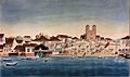 Vicente Pietro - Desembarque do Imperador Dom Pedro II e da Imperatriz Dona Tereza Cristina na Ilha de Santa Catarina