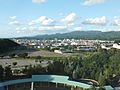 View of Yokote City from Akita Museum of Modern Art