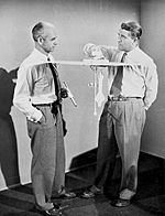 Von Braun and Stuhlinger discuss Disney special