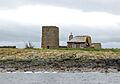 Warden's cottage and tower, Brownsman island - geograph.org.uk - 1371372