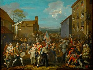 William-Hogarth-The-March-of-the-Guards-to-Finchley-1750-©-The-Foundling-Museum