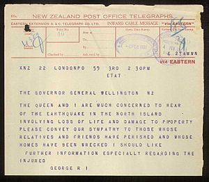 1931 Hawke's Bay earthquake Facts for Kids