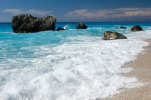 20100726 Kalamitsi Beach Ionian Sea Lefkada island Greece