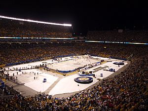 2011 Winter Classic player entrance