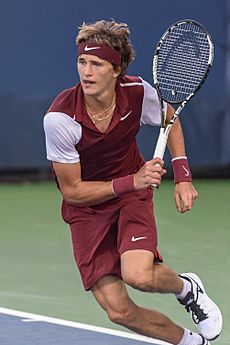 2015 US Open Tennis - Qualies -Alexander Zverev (GER) (2) def. Nils Langer (GER) (21124934580)