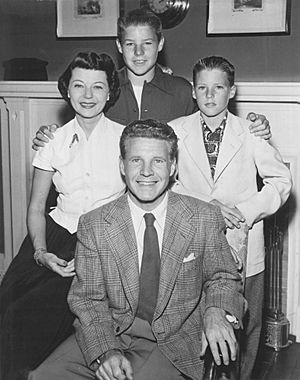 Adv of Ozzie and Harriet Nelson Family 1952