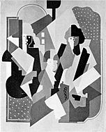 Albert Gleizes, c.1920, Figures planes, dimensions approximately 126 x 100 cm, location unknown.