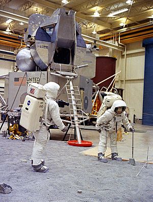 Apollo 11 training in Houston