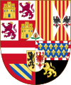 Arms of Charles II of Spain (1668-1700)