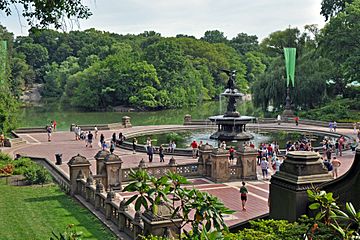 Bethesda Fountain - Central Park - NY - USA - agosto 2011