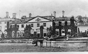 Brayton Hall looking South circa 1900