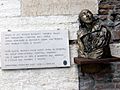 Busto in bronzo di Shakespeare a Verona