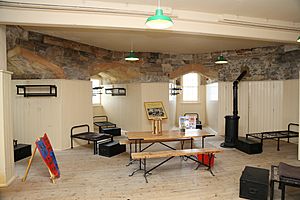 Calshot castle barracks2012