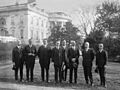 Calvin Coolidge at the White House with representatives of the Sons of Confederate Veterans, November 21, 1923 LCCN2016848290 (cropped)