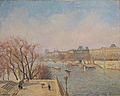 Camille Pissarro - Le Louvre, soleil d’hiver, 2e série - 1405