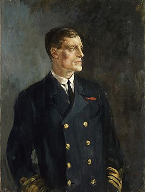 Captain M E Nasmith, Vc, Rn - 1918 Art.IWMART1335.jpg