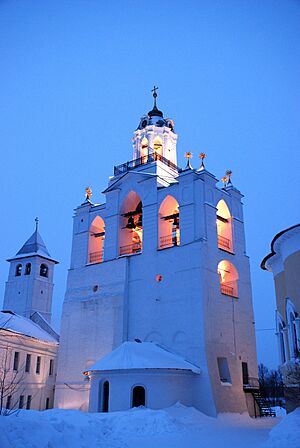 Church in Yaroslavl in the Morning