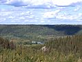 Clearwater River valley (from Highway 63)