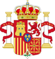 Coat of Arms of Spain (1874-1931) Pillars of Hercules Variant