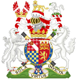 Coat of arms of Edward Fitzalan-Howard, 18th Duke of Norfolk
