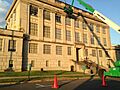 Construction Outside 724 McNeill Street, Shreveport