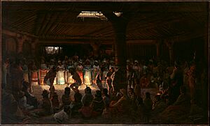 Dance in a Subterranean Roundhouse at Clear Lake, California MET DP-629-001