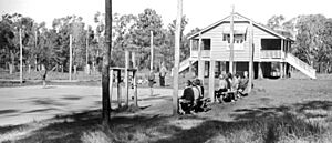 Deception Bay State School, typical one-teacher school, April 1951