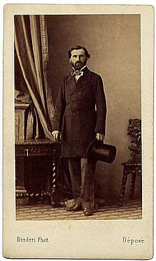 Disderi, Adolphe Eugène (1810-1890) - Giuseppe Verdi (1813-1901)