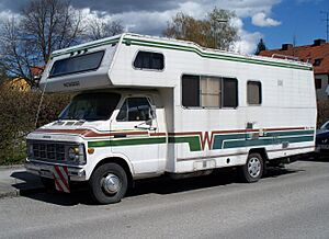 Dodge-based recreational vehicle in Munich