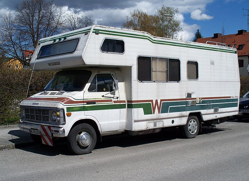 Dodge-based recreational vehicle in Munich