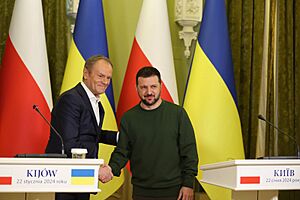Donald Tusk, Volodymyr Zelenskyy 2 (2024)