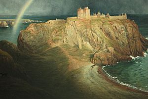 Dunnottar Castle by Walter Hugh Paton 1867