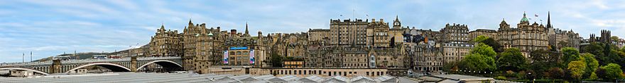 Edinburgh Old Town Skyline