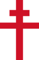 Emblem of Free France (1940-1944) Cross of Lorraine