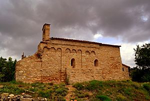 St. Christopher's church, Castell de Queralt