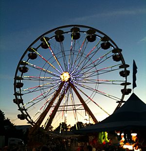 Ferris Wheel at North Carolina State Fair 2009