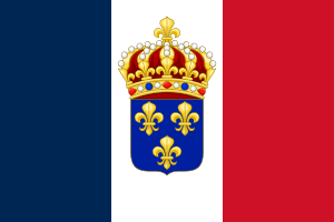 Flag of the Constitutional Kingdom of France (proposed)