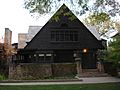 Frank Lloyd Wright Home and Studio (west side zoom)