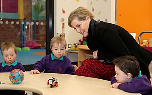 HRH The Countess of Wessex visits Belfast (39838996702)