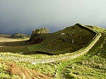 Hadrian's Wall and Housesteads Crags - geograph.org.uk - 1061919
