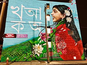Hamtramck Bangladeshi mural