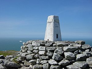Holyhead Mountain Trig Point - geograph.org.uk - 10549