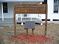 Homeland FL School plaque and sign01