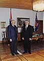 Ivo Rojnica and Franjo Tudjman